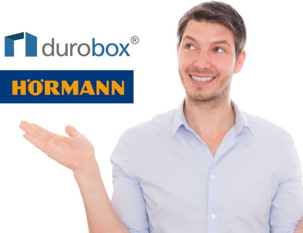 Hörmann Qualitäts-Garagentore bei DUROBOX Fertiggaragen Hörmann Qualitäts-Markentore